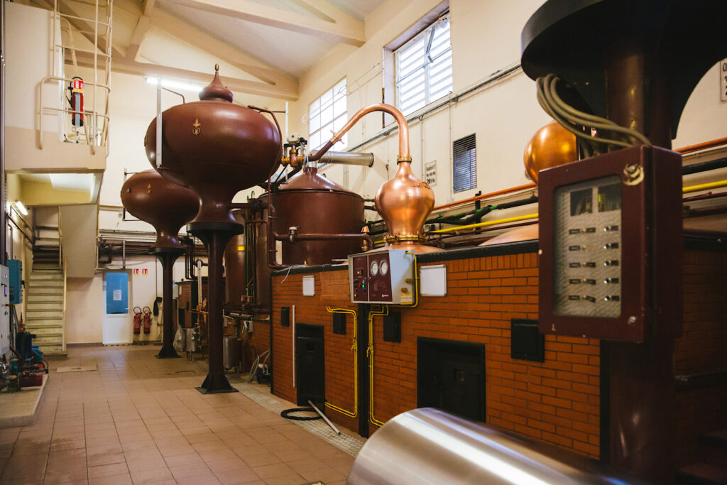 Cognac Park distillery in Jarnac